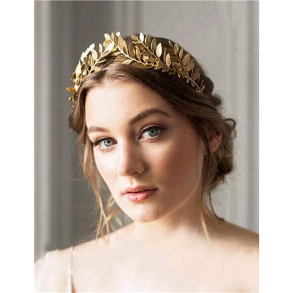 Crown Tiara Bridal Headpiece Headband Taira - Picture 4 of 5